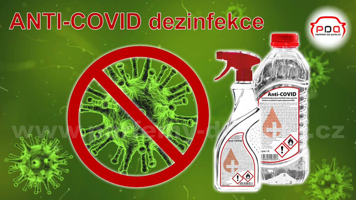 Dezinfekce na ruce a povrchy ANTI-COVID Sheron 1200